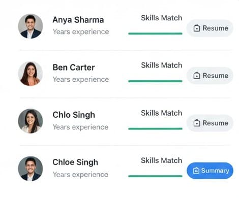 Candidate Profiles & Insights